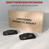 35 Lbs Gun Magnet Mount Rating Magnetic Gun Mount | HQ Rubber Coated for Car, Truck, Desks, Safes, and Walls |