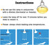 UVA UVB Sun Lamp High Intensity Self-Ballasted Heat Basking Lamp for Reptile and Amphibian (80W)