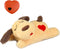 Beverly Shark Puppy Heartbeat Toy - Calming Aid for Puppies, Stuffed Animal Behavioral Training Sleep Aid (Brown-1)