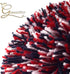 GOOACTION 3PCS Knitted Golf Head Covers 1-3-5 for Driver and Fairway Woods, Vintage Red Stars and Stripes