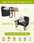 Generic 16.5 14 10.5in KjsEphitelian Dog high Chairfor Table and Desk Portable Seat Desk pet Chair for Small Dogs
