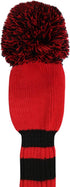 Scott Edward Golf Club Head Covers Set of 4 - Double-Layered Knitted with Rotatable Number Tags
