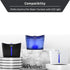 iPettie Only for Kamino Fountain Replacement Filters, 6 Filters, 6 Sponges & 1 Sponge Bracket