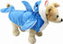 Mogoko Funny Dog Cat Shark Costumes, Adorable Blue Shark Pet Costume, Fleece Hoodie Warm Outfits (M Size)