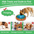 Vivifying Snuffle Mat for Dogs, Adjustable Treats Feeding Mat for Slow Eating and Keep Busy, Interactive Dog Puzzle
