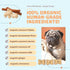 CocoTherapy Ginger Coco-Milk Bones - 3 Pack, 6 Ounces Each, USDA Organic