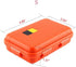 Outdoor Waterproof Shockproof Box, Black | Airtight Survival Case Container for Camping Fishing (S)