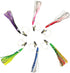 Arcadia Tackle Associated Manufacturer 6" Tuna Clone Rigs, 6 Pcs in 6 Colors for Saltwater Trolling,