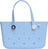 14L Comfy Flow Pool Bag for Women, Waterproof EVA Open Tote, Swim Sauna Gym Beach Bag, Wipe-Clean Self-Standing, (Baby