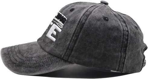 OASCUVER River Hair Don't Care Hat - Adjustable Baseball Cap for Kayaking Life, Washed Twill Cotton for Outdoor