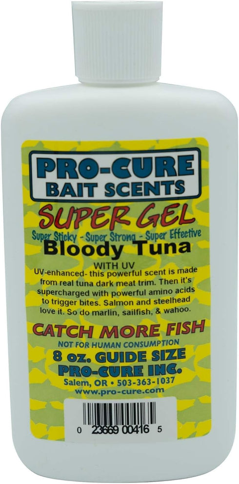 Pro-Cure Bloody Tuna Super Gel, 8 Ounce