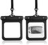 Xuniea 2 Pack Waterproof Car Key Fob Case, Floating Keys Holder Pouch for ID Badge, Credit Card, Water Sports