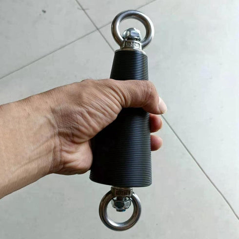1 Fancyes Piece Exercise Handles, Stainless Steel Cone Grip, Non-Slip Design for Home Gym & Strength Training