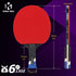 KINGFEEL 7-Ply 2.0mm Professional Ping Pong Paddles-Lightweight Carbon Fiber Table Tennis Rackets with Blade, Premium