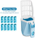 Cat Litter Scooper with Holder, Kitty Litter Scoop with 150 Refill Bags, Portable Cat Poop Scooper