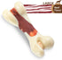 Tikaton Dog Chew Toys for Aggressive Chewers, Durable Beef Flavor Teething Bones for All Puppies