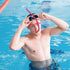 Swim Snorkel Front Mounted with Silicone Mouthpiece, Training Breath Gear for Adult Swimmers