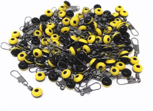 Honbay Fishing Line Shank Clip Connector (100pcs), Swivels Sinker Slides Hook