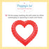 SmartPetLove Snuggle Puppy Teething Toys, Naturally Soothe with Ice, Heart Shaped