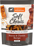 Simply Nourish Bacon & Cheese and Chicken & Cheese Soft Chew Original Dog Protein Sticks, Chewy Treats for Adult Dogs,
