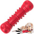Dog Squeaky Toys for Aggressive Chewers - Durable Natural Rubber Chew Toys for Large Medium Breed Dogs