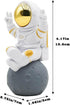 Astronaut Statue Fish Tank Decor, Resin Spaceman Small Aquarium Decorations, Cute Mini Space Figure