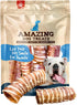 Amazing Dog Treats - Beef Trachea Rings (3-4 Inch, 12 Count) -Premium