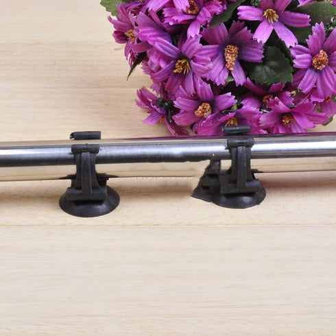 2 PCS Black Suction Cup Fish Tank Aquarium Heater Rubber Clip - Airline Tubing Glass Holder, Cost-Effective Aquarium