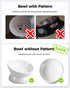 Elevated Cat Food Bowl, 5 Oz Ceramic Raised and Tilted Water Bowl, Anti Vomiting Dishes for Small Dogs and Cats, White