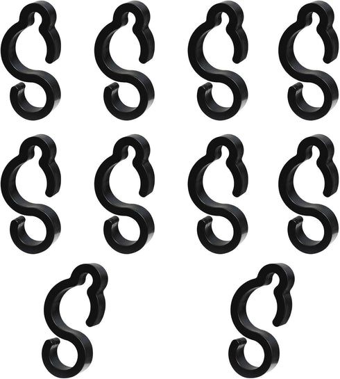 WFCYX 10 Pcs Electrical Marine Shore Power Cable Clips, S Style Dock Electrical