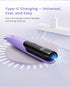 Trimmer 35dB Trimmers 2 PAPMINI Dog Paw with LED Light, Low Noise Paw for Dog's Feet, Speed Safety Electric Dog