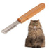 Shedding Blade for Dogs, Professional Grooming Hand Stripping Knife, Multifunction Tool for Coarse Fur