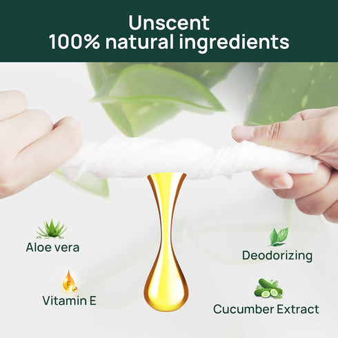 400 Unscented Dog Wipes for Paws and Butt, Large Thick Puppy Wipes for Dogs and Cats, Cleaning and Deodorizing