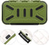 Portable Fishing Tackle Box, Damping Waterproof System Mobile Compartment Fishing Tackle Container Tightly Sealed for Outdoor Accessories for Fishing Supplies