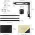 RTNLIT (15.7inch 65.9inch) 360 Reptile Lamp Stand Reptile Heat Light Stand to with Adjustable Swing Arm, Metal Bracket
