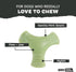 Barkbox Super Chewer Tough Dog Chew Toys for Aggressive Chewers, Dental Stimulating (Chopper - Large)