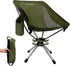 360 Swivel Folding Chair, Compact Portable Camping Chairs for Outdoor Travel Hunting