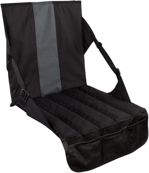 Aymzbd Stadium Seat Cushion Floor Chair Foldable Sit Mat Lightweight with Backrest Bleacher