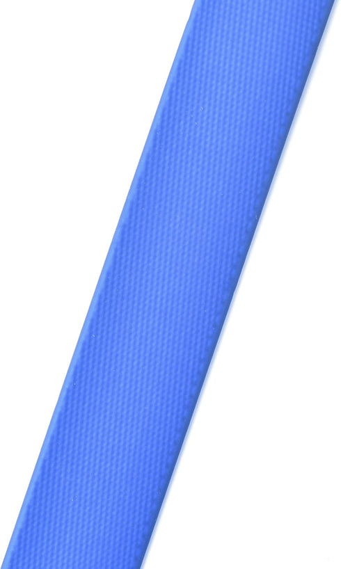 Wags & Wiggles Waterproof PVC Collar Navy, Small Blue and Yellow Dog Collar for Pool or Lake