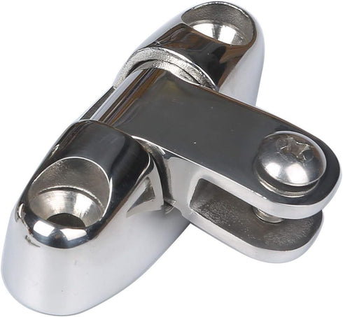 MX Bimini Top Deck Hinge Swivel Mount, Stainless, Quick Release Marine Grade