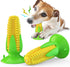 Guardians Dog Squeaky Chew Toy, Teeth Cleaning Stick for Small Medium Dogs, Suction, Aggressive Chewers (Yellow Corn)