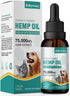 RiRywony Hemp Oil for Dogs & Cats, Pure Hemp Drops for Arthritis Pain, Anxiety Relief, Skin Health, Made in USA