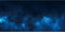 AWERT 36x24 inches Galaxy Aquarium Background – Cloud Stars and Blue Cosmic Universe Fish Tank Background