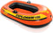 INTEX Explorer Inflatable Boat Series: Dual Air Chambers Welded Oar Locks Grab