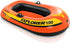 INTEX Explorer Inflatable Boat Series: Dual Air Chambers Welded Oar Locks Grab