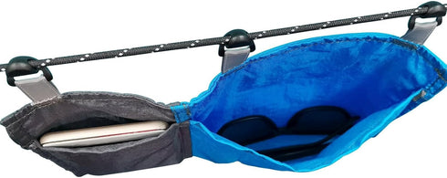 Hammock Organizer Bag, Portable Storage Container for Camping, Climbing, Hiking Outdoor Sports, Blue