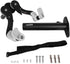 Ibera Bike Wall Mount - Secure Bike Storage up to 18kg with Adjustable Frame Holder & Soft Rubber Cradles