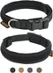 EXCELLENT ELITE SPANKER Adjustable Nylon Puppy Dog Collar, Soft Padded Heavy Duty Quick-Release Buckle for Small Medium
