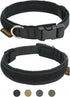 EXCELLENT ELITE SPANKER Adjustable Nylon Puppy Dog Collar, Soft Padded Heavy Duty Quick-Release Buckle for Small Medium