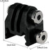 Picatinny Rails Airsoft Gun Rail Mounts Adapter for GoPro Action Camera (Black)